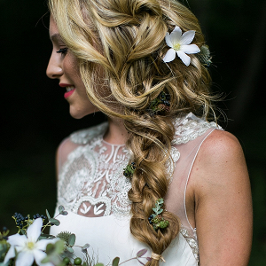 Bride with braid