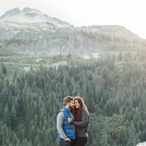 Mountain engagement session