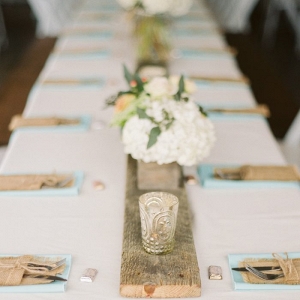 2rustic tablescape with wooden runner