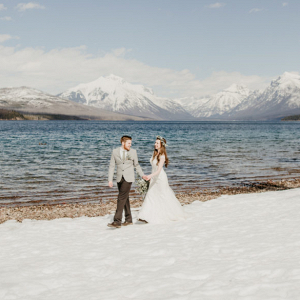 Glacier National Park wedding elopement