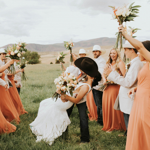 Handmade Elegance in a Rustic Orange Ranch Wedding