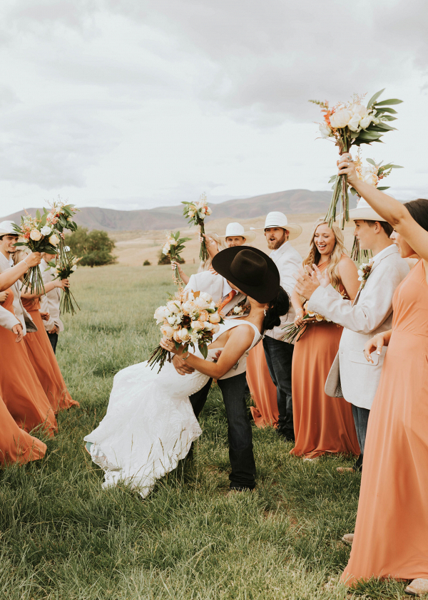 Handmade Elegance in a Rustic Orange Ranch Wedding