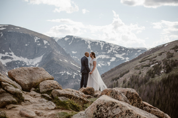 Small Mountain Elopement In the Rockies