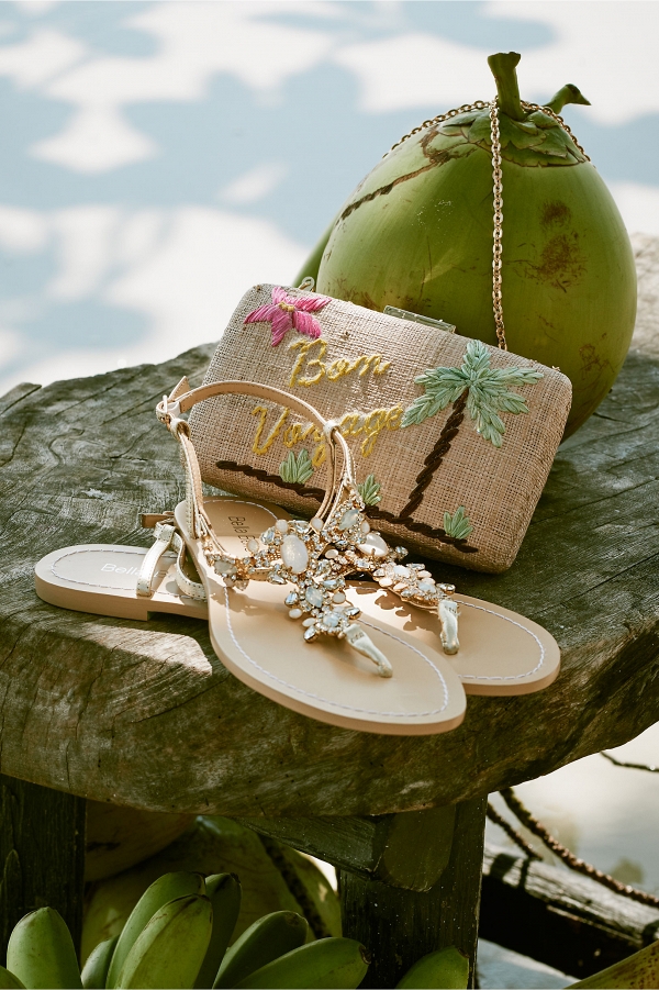 Gold Jeweled Sandals