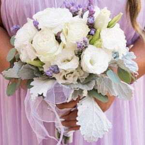 Lavender bridesmaid dress