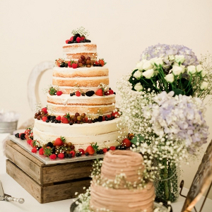 Naked wedding cakes