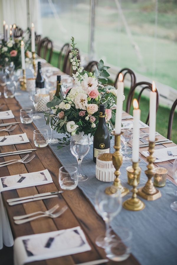 stylish campground wedding by Meredith Lord on Paper & Lace