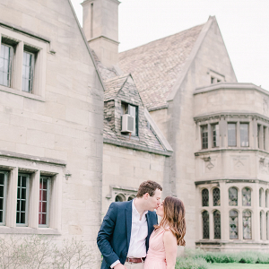 Chelsey and Dave's Hartwood Acres Mansion Engagement Session