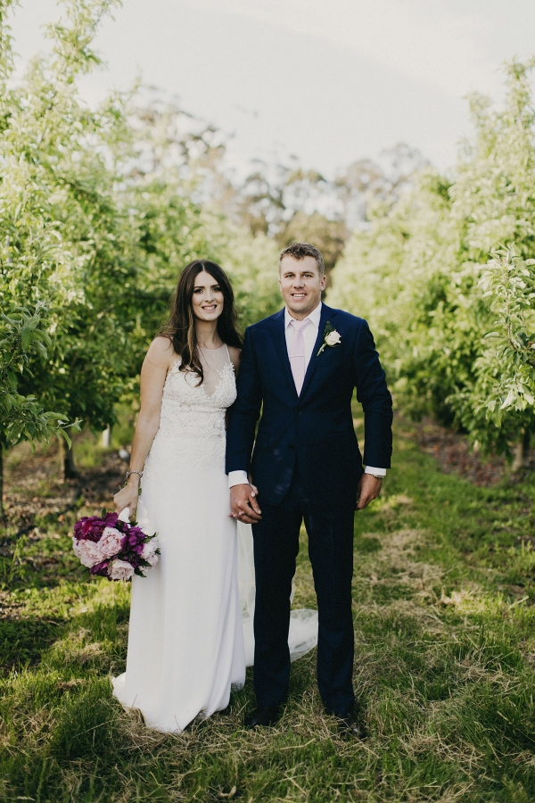Chic Country Orchard Wedding 