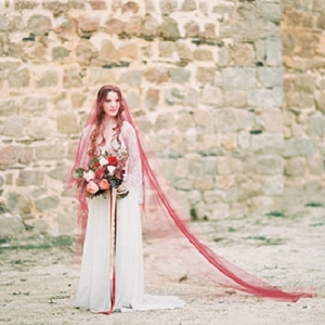 Romantic Berry Inspired Bridal Fashion