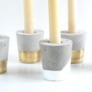 Concrete Candle Holder Tutorial