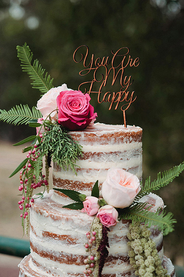 You Are My Happy Cake Topper