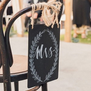 Mrs Chair Sign