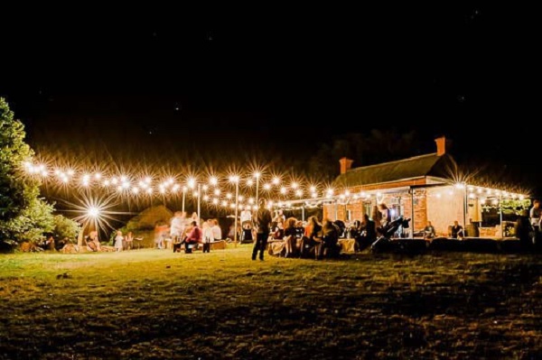 Outdoor Reception at the Barn