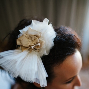 Tulle Bridal Hairpiece