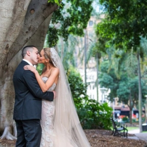Newlyweds At Fairytale Forest Sydney Wedding