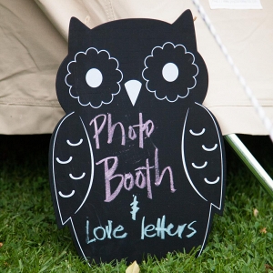 Owl Chalkboard Sign
