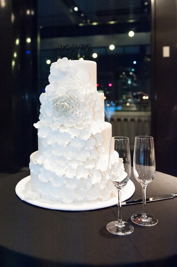 Cake With Large Sugar Flower