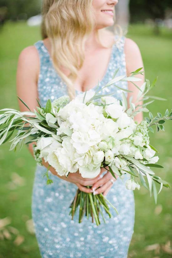 White & Green Bouquet
