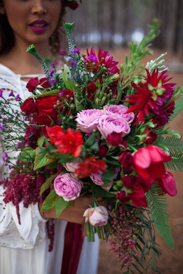 Bohemian Wedding Bouquet