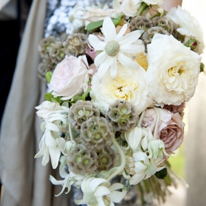 Wedding Bouquet With Scabiosa