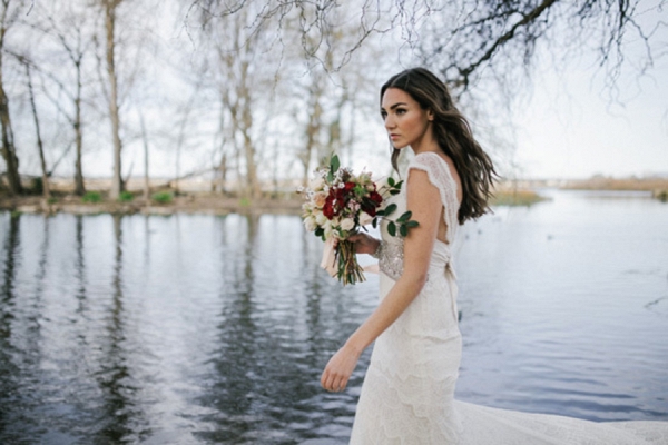 Bride at Lakeside