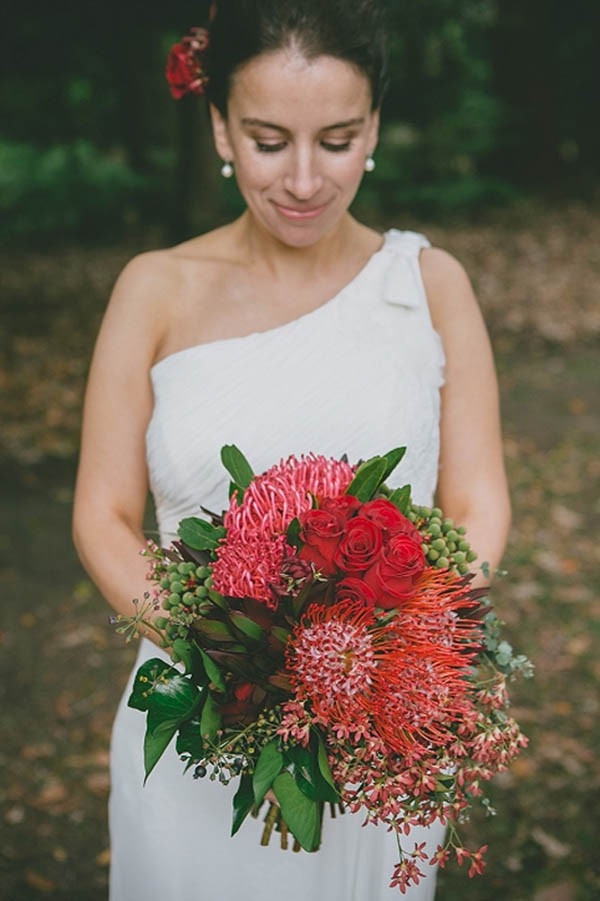 Red Australian Native Bouquet