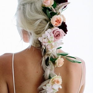 Braid With Flowers