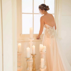 Bride With Candles
