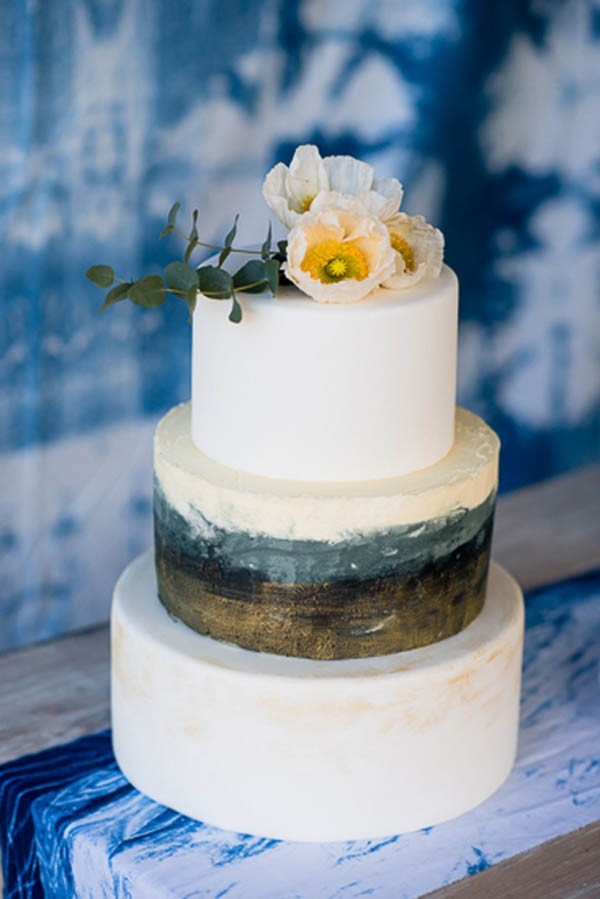 Handpainted Wedding Cake
