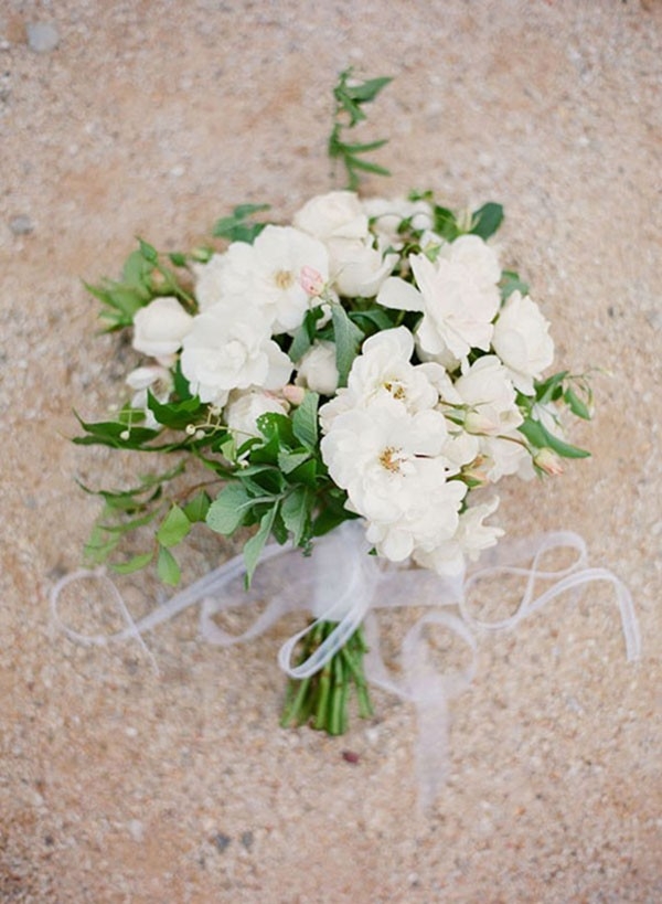 Bouquet Of White And Green