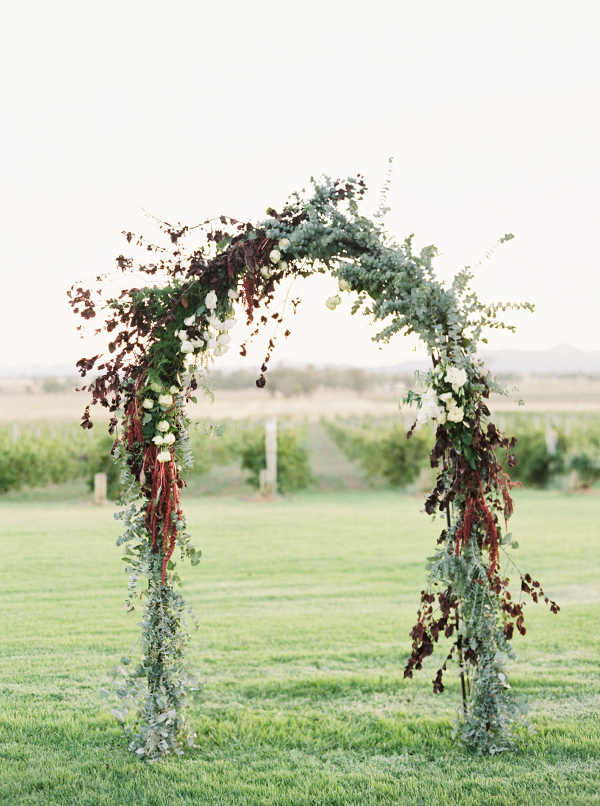 Greenery Floral Arch