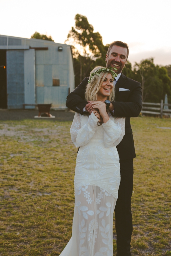 Tasmanian Barn Wedding