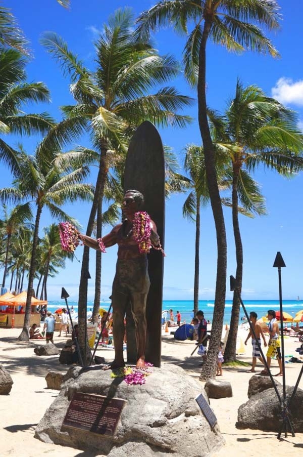 Statue of Duke Hawaii