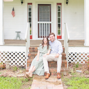 Mississippi engagement session steeped-in family history