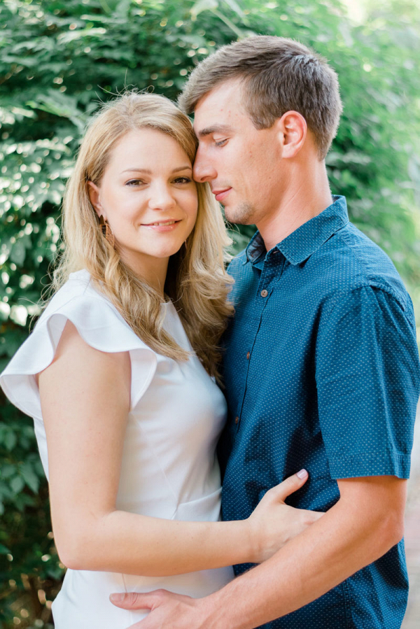 Playful and relaxed Virginia engagement session