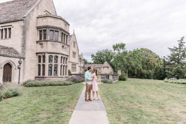 Unreal engagement session at a manor