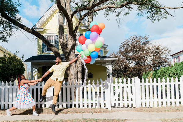 Up Themed Engagement Session