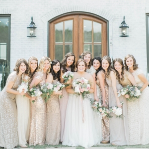 plus size bride, willowby by watters, mismatched bridesmaids, asos, rent the runway, nordstrom, BHLDN 