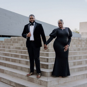 Modern and Elegant Power Couple Engagement Session