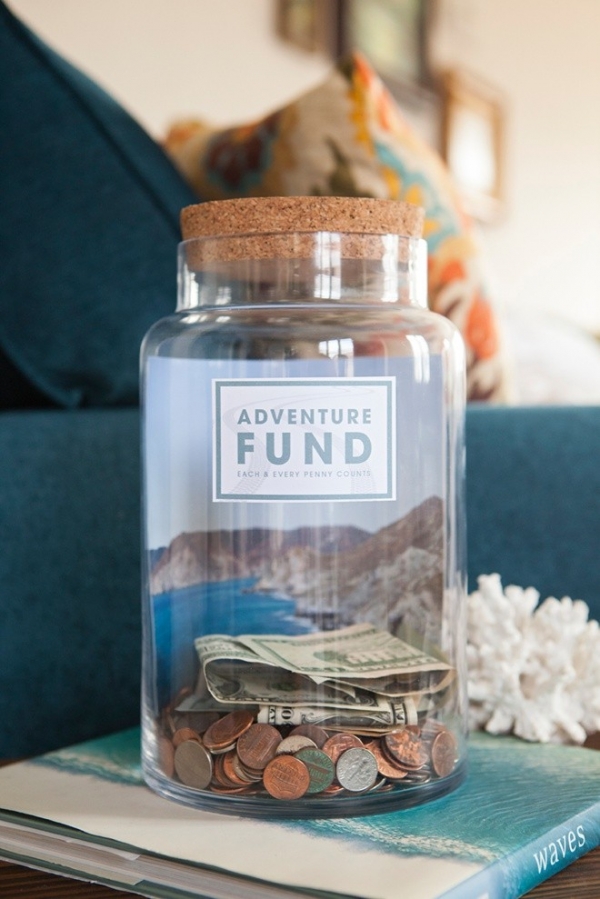 Learn how to make your own Adventure fund photo jar!