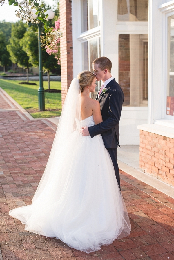 We love this sweet snap of the Bride and Groom after their ceremony in Georgia!