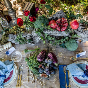 Beauty & the Beast Tablescape