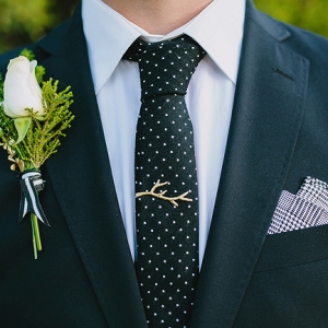 Groom with Mixed Patterns