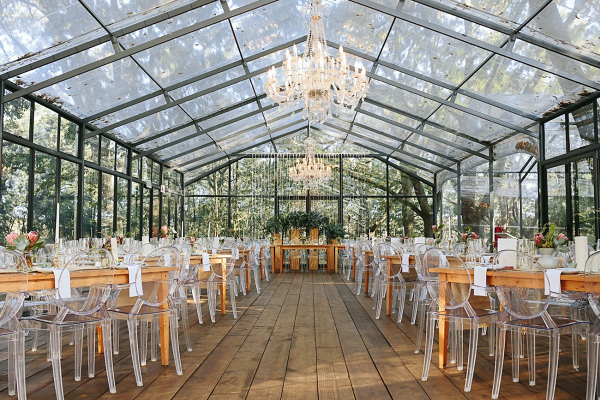 Clear Marquee Reception