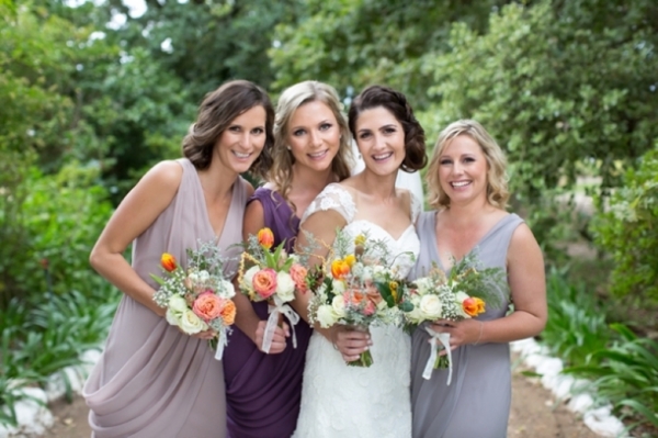 Purple bridesmaid dresses