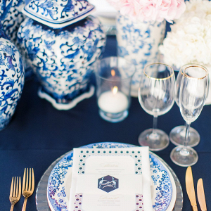 Delftware Place Setting