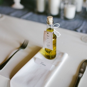 Olive Oil Wedding Favors