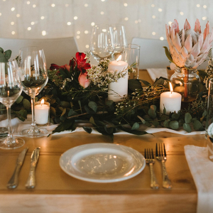 Cozy Rustic Place Setting