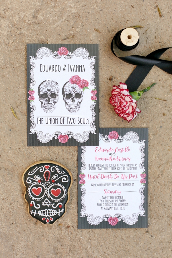 Day of the Dead Invitation Suite